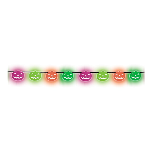 Guirnalda con calabazas neón Rubies