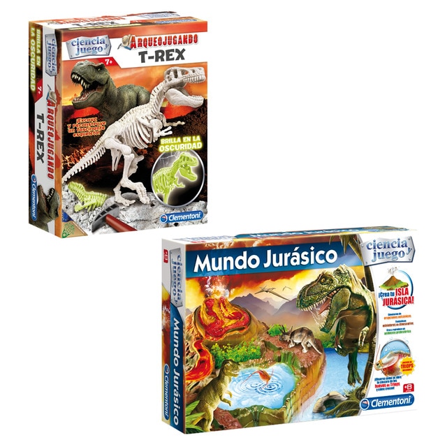 Pack mundo jurásico Clementoni