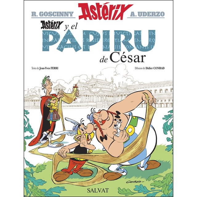 Astérix y el papiru de César (Tapa dura)