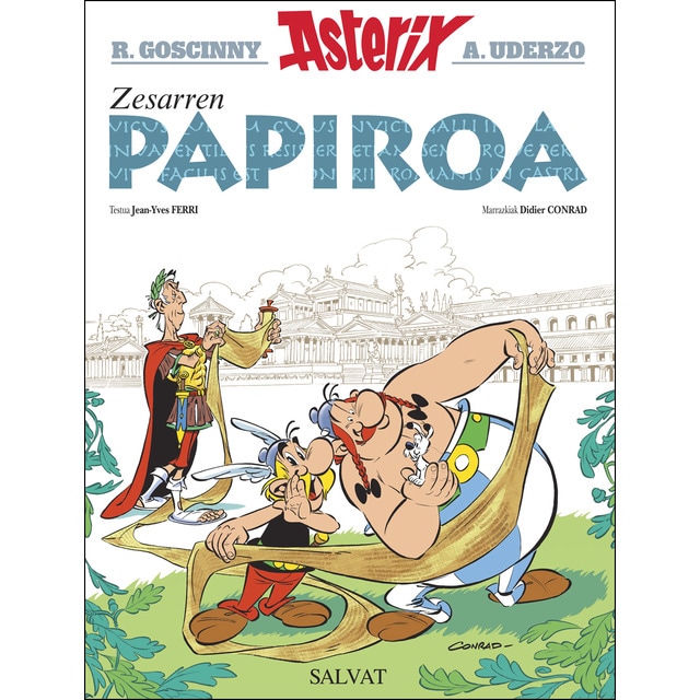 Zesarren papiroa (Tapa dura)