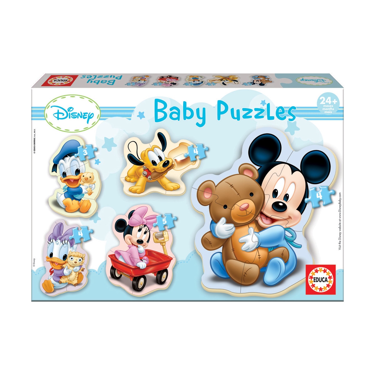 Puzzles baby Mickey Mouse Educa Borrás