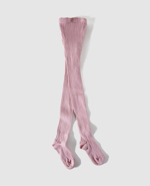baby girl ribbed tights