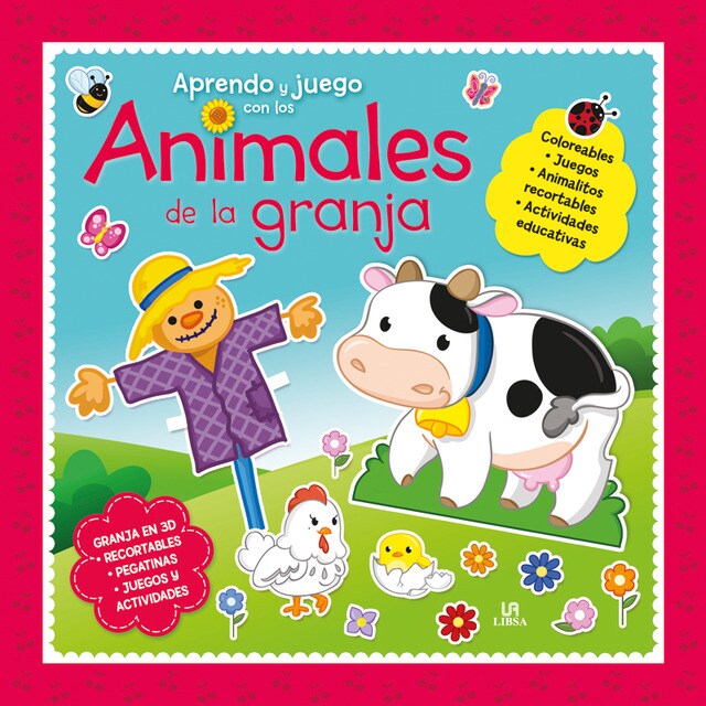 Aprendo jugando con los animales de la granja (Tapa blanda)