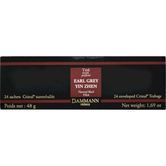 Dammann Fréres Chá Preto Earl Grey embalagem 24 unidades