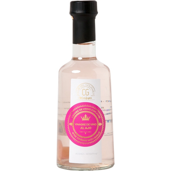 vinagre de vino al ajo botella 250 ml