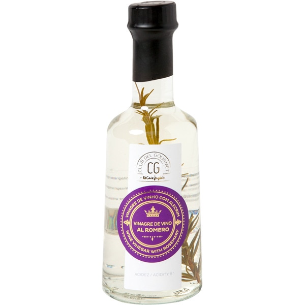 wine vinegar with rosemary bottle 250 ml