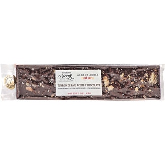 VICENS ALBERT ADRIA NATURA turrón de pan, aceite y chocolate tableta 250 g