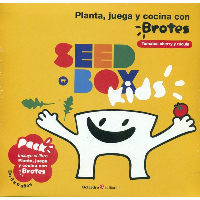 Planta, juega y cocina con brotes: De 6 a 9 años (Tapa blanda)