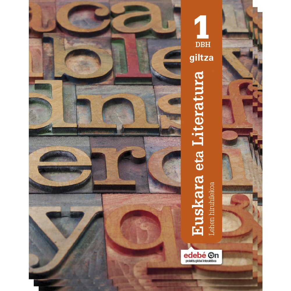 Euskara eta literatura 1 (Tapa blanda)