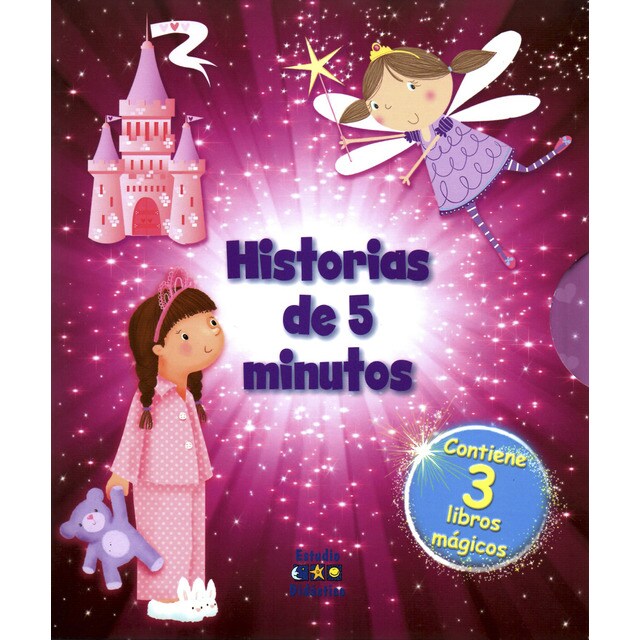 Historias de 5 minutos (Chicas): Contiene 3 libros mágicos (Tapa dura)