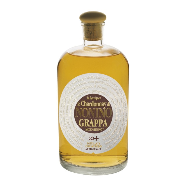 Grappa aguardiente Chardonnay Nonino