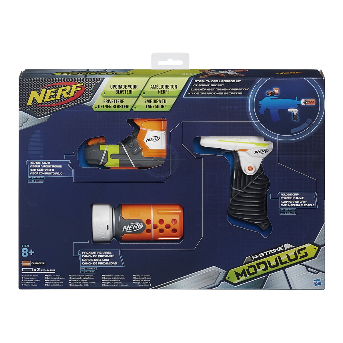 Kit ataque sorpresa lanzador Nerf Elite Modulus · Juguetes · El Corte