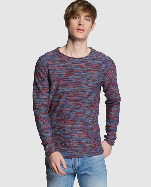 Jersey de hombre Jack & Jones flameado estampado · Jack & Jones · Moda · El Corte Inglés Jersey de hombre Jack & Jones flameado estampado · Jack & Jones · Moda · El Corte Inglés