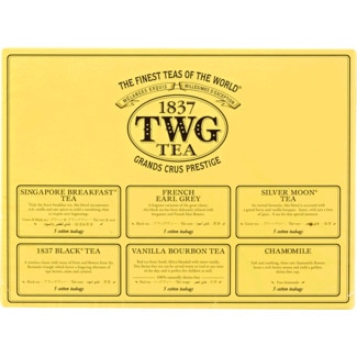 TWG Tea Conjunto de Chás Grands Crus Prestige embalagem 30 unidades