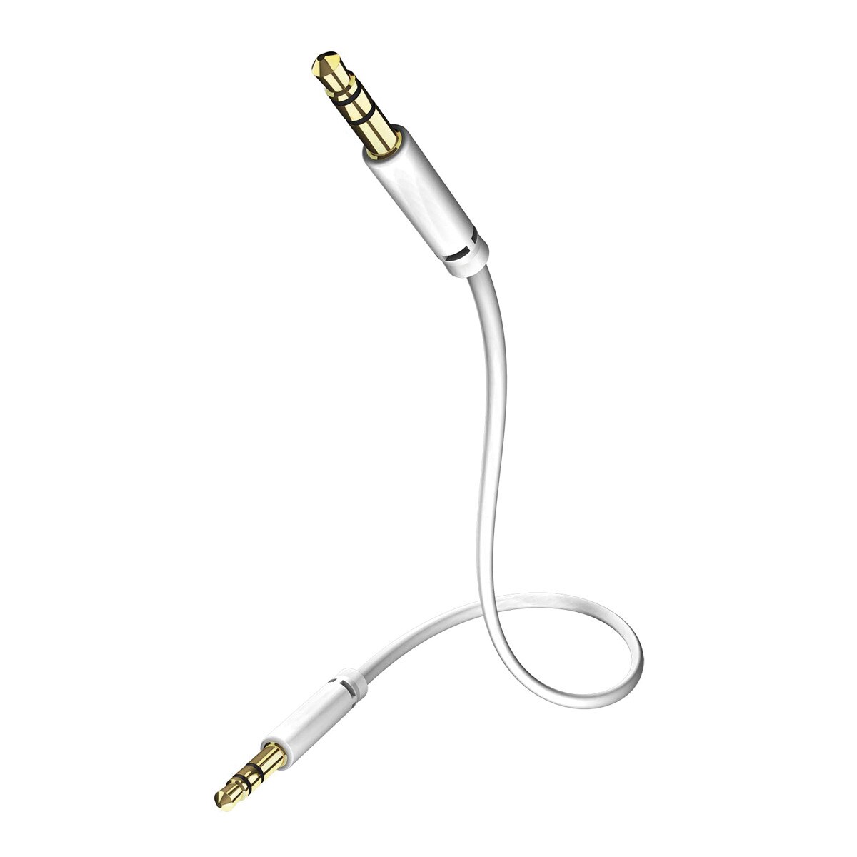 Imagem 0 de Cabo Inakustik Star MP3 Audio Mini Jack 3.5 para Mini Jack 3,5, 3m - Branco