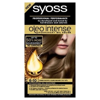 Syoss Oleo Intense Coloração Nº 6-10 Louro Escuro embalagem 1 unidade