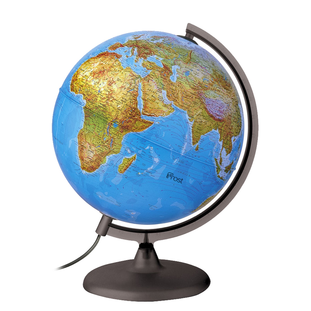 Globo Terráqueo azul Frost.