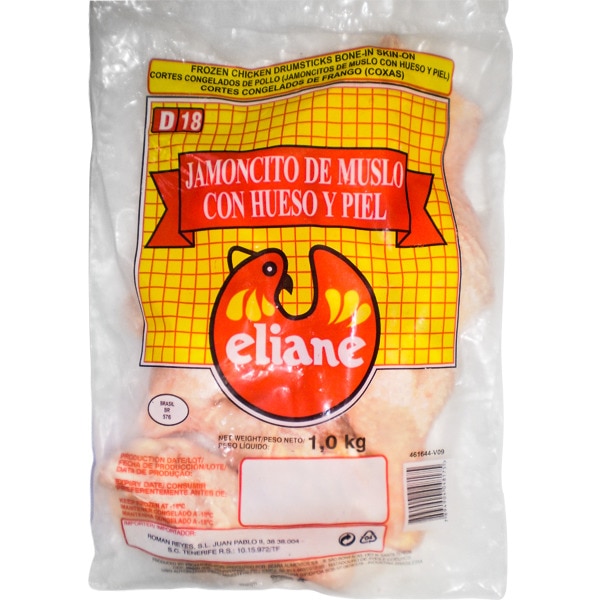 Jamoncitos de muslo de pollo congelados bolsa 1 kg · Supermercado El Corte  Inglés