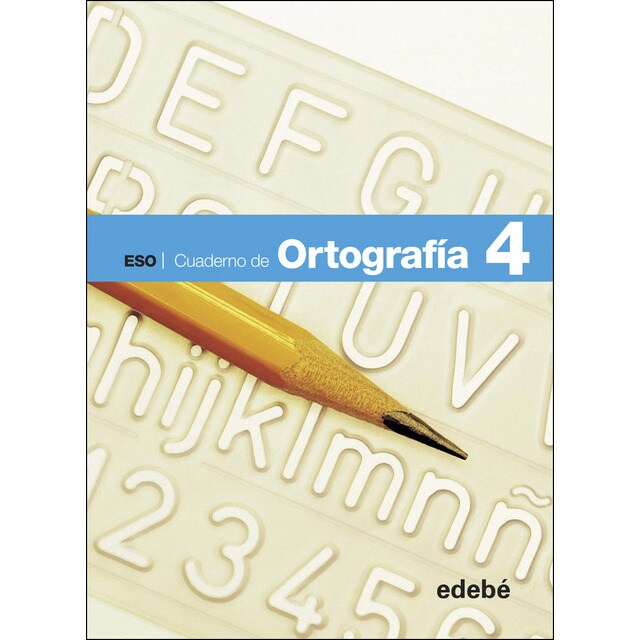 CUADERNO ORTOGRAFÍA 4 (Tapa blanda)