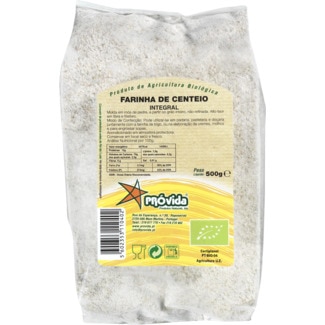 Próvida Farinha de Centeio Integral Biológica embalagem 500 g