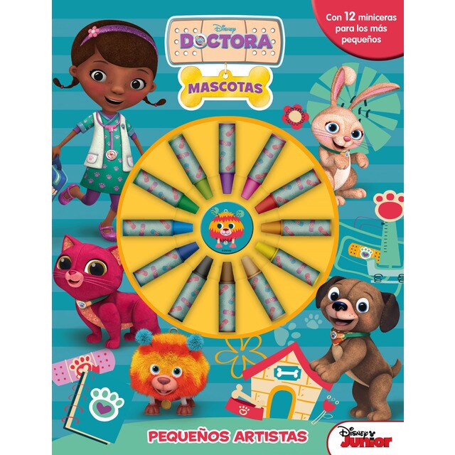 Doctora juguetes. Pequeños artistas: Con 12 miniceras para los más pequeños.pdf
