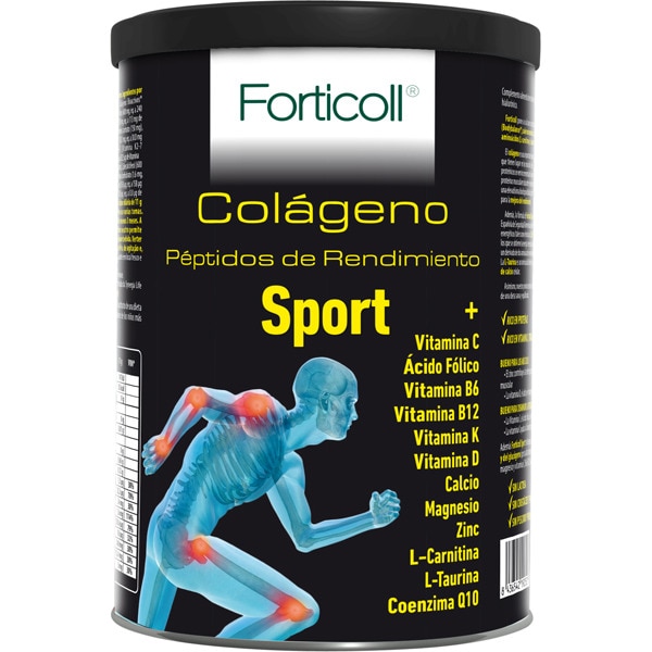 FORTICOLL Sport colágeno con péptidos de rendimiento deportivo envase 300 g