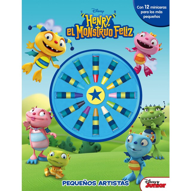 Henry, el monstruo feliz. Pequeños artistas: Con 12 miniceras para los más pequeños.pdf