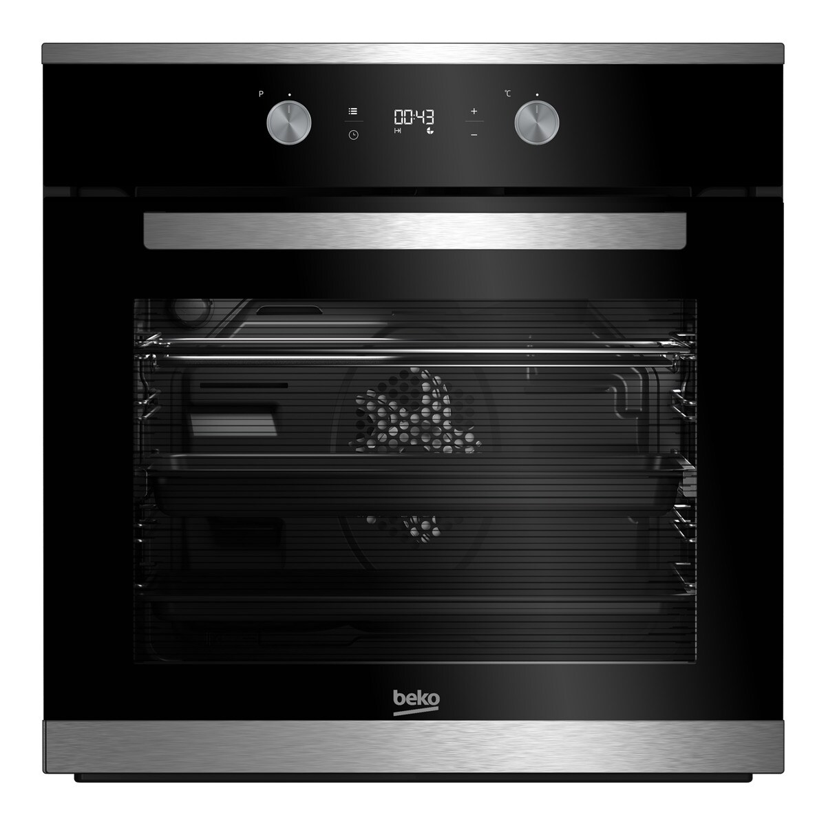 Horno multifunción Beko BIM25302X con 8 funciones