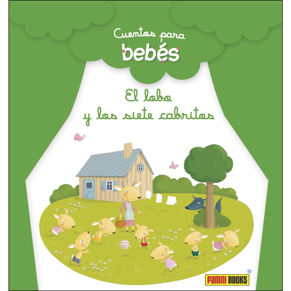CUENTOS PARA BEBÉS, El lobo y los siete cabritos