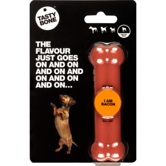 Tasty Bone Snack para Cão Mini Bacon embalagem 1 unidade