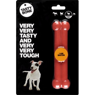 Tasty Bone Osso para Cão Pequeno com Sabor a Bacon embalagem 1 unidade