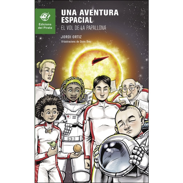 Una aventura espacial: el vol de la papallona: Llibre per a 10 anys per a descobrir els planetes del sistema solar. Al final del llibre es poden