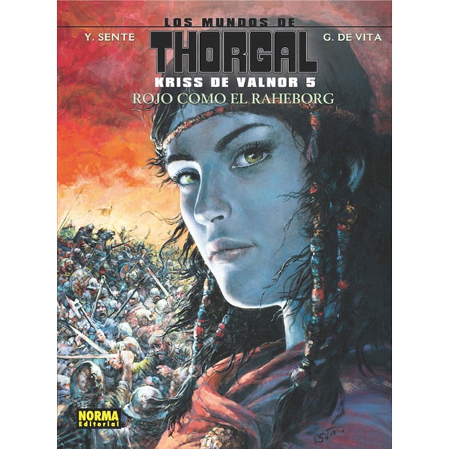 Los mundos de thorgal. Kriss de valnor 5: Rojo como el raherborg.pdf