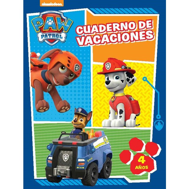 Paw patrol. Cuaderno de vacaciones - 4 años.pdf