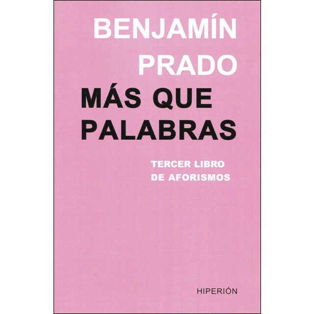 Mas que palabras (Tapa blanda)