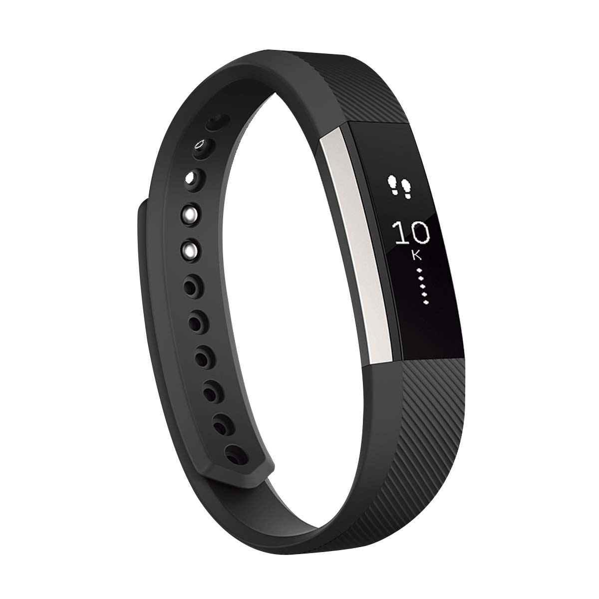 Pulsera de actividad Fitbit Alta correa clásica negra Talla L