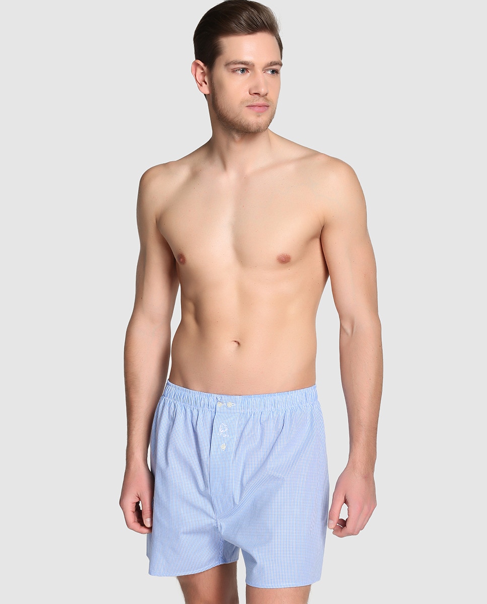 Imagem 0 de Pack de dois boxers azuis