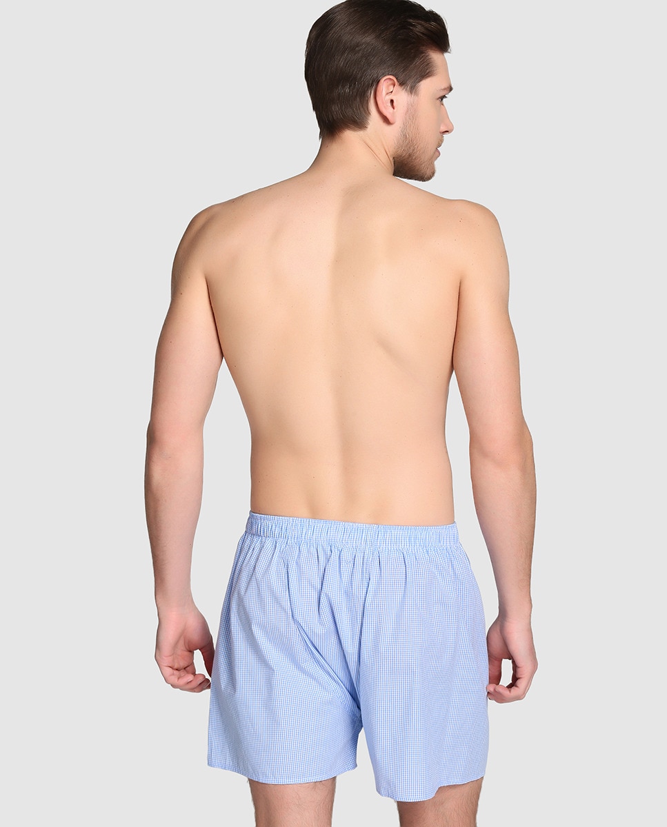 Pack de dois boxers azuis Azul-2