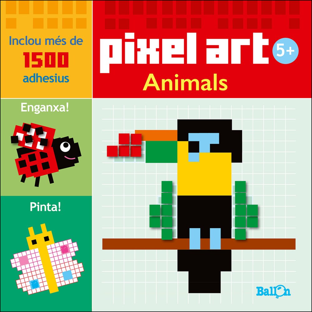 Animals (pixel art) (Tapa blanda)