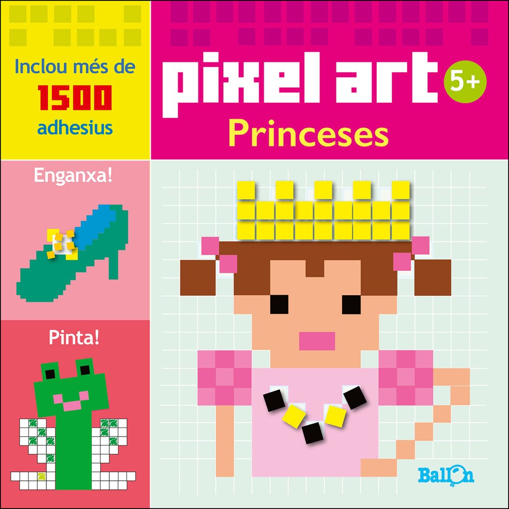 Princeses (pixel art) (Tapa blanda)