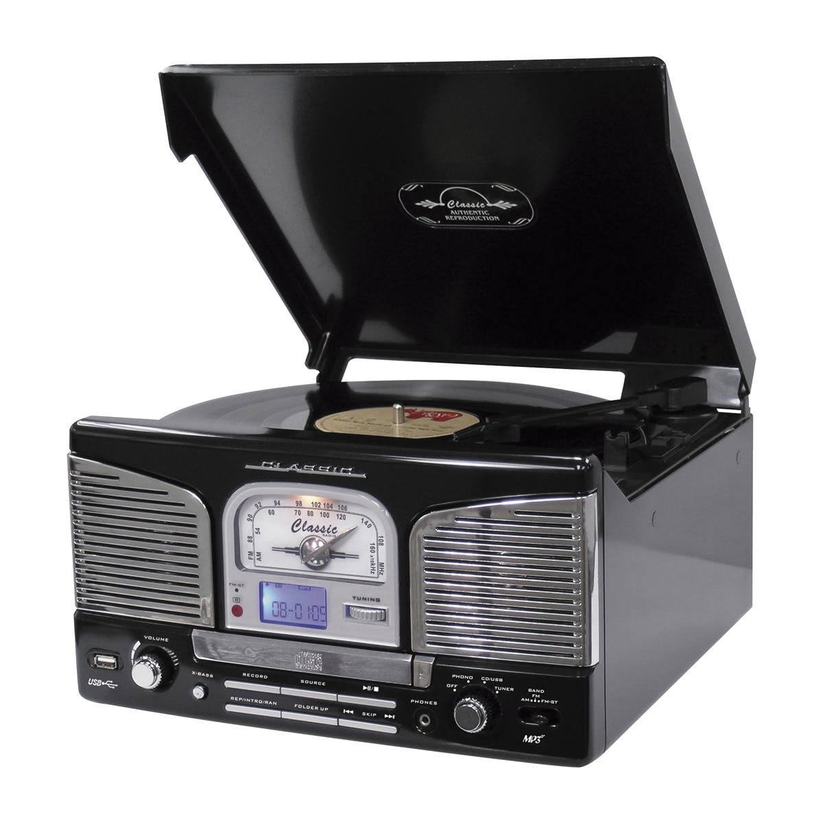 Tocadiscos Lauson CL141 con CD, Radio, USB grabador y Bluetooth · Imagen y Sonido · La Tienda en
