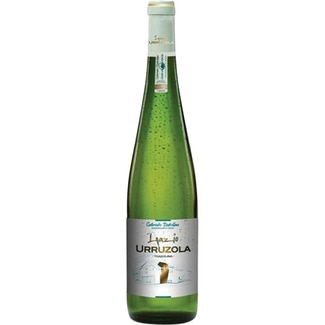 INAZIO URRUZOLA vino blanco hondarribi zuri chardonnay DO Getariako Txacolina botella 75 cl
