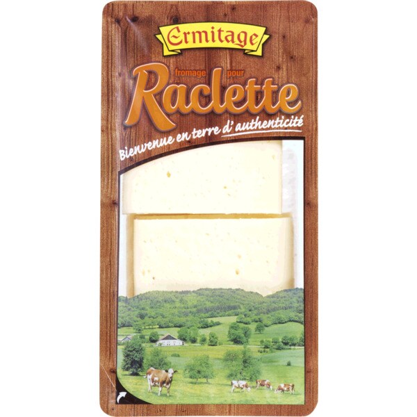 Queijo Raclette em Fatias Peso Aproximado por unidade 800 g
