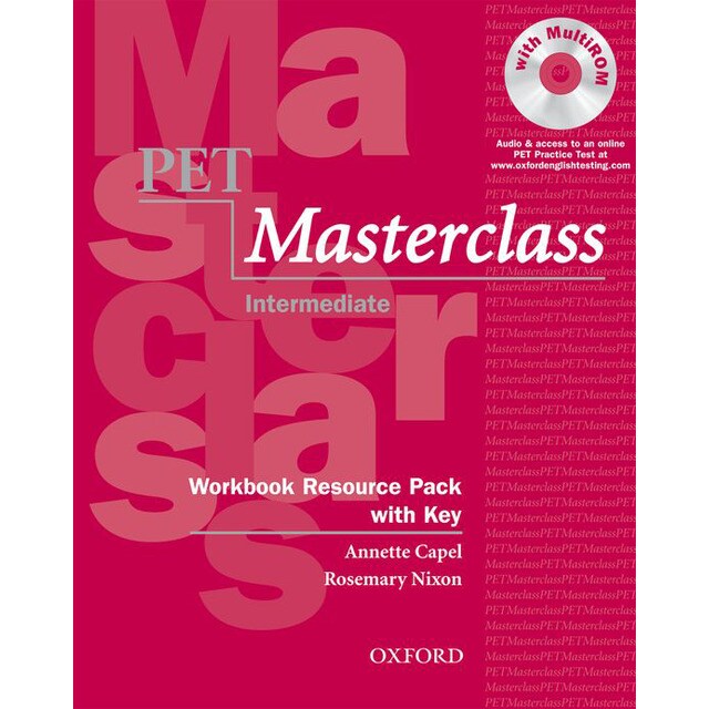 PET Masterclass Workbook Resource Pack with Key