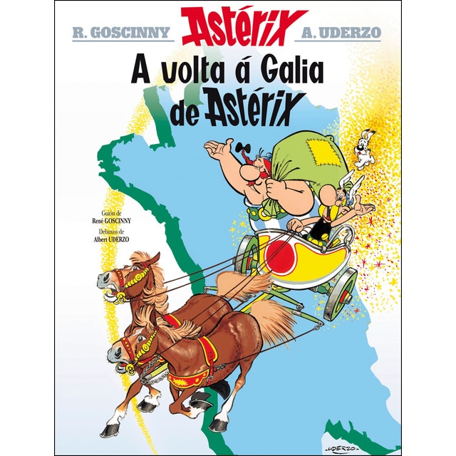 A volta á Galia de Astérix (Tapa dura)