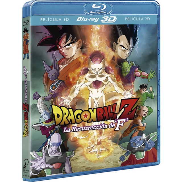 Dragon Ball Z: La resurrección de F 3D (Blu-Ray 3D).