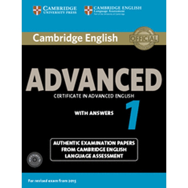 Cambridge English Advanced 1 for Revised Exam from 2015 Student's Book Pack Student's Book with Answers and Audio CDs )