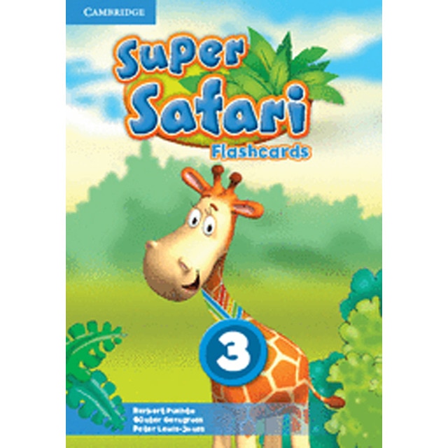 Super safari level 3 flashcards (pack of 78)