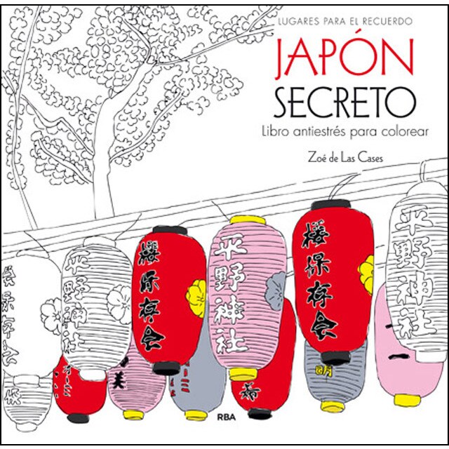 Japón secreto: Un libro antiestrés para colorear.pdf