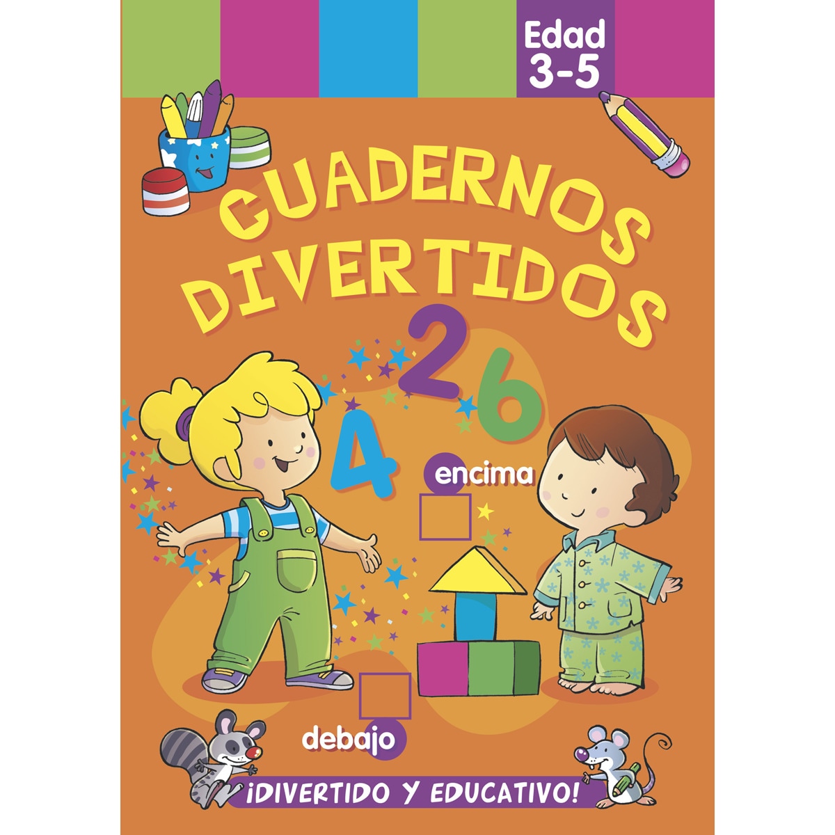 Cuadernos divertidos de 3-5 años